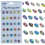 Sticker Crystal Shells Multi Colour JB58-I