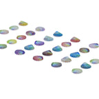 Sticker Crystal Shells Multi Colour JB58-I