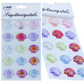 Sticker Crystal Shells Multi Colour JB58-N
