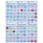 Sticker Crystal Shells Multi Colour JB58-N