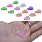 Sticker Crystal Heart Multi Colour JB58-H