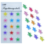 Sticker Crystal Flower Multi Colour JB58-B