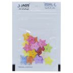 Jags Craft Decorative Button Star 24L 20Pc JCDBP13