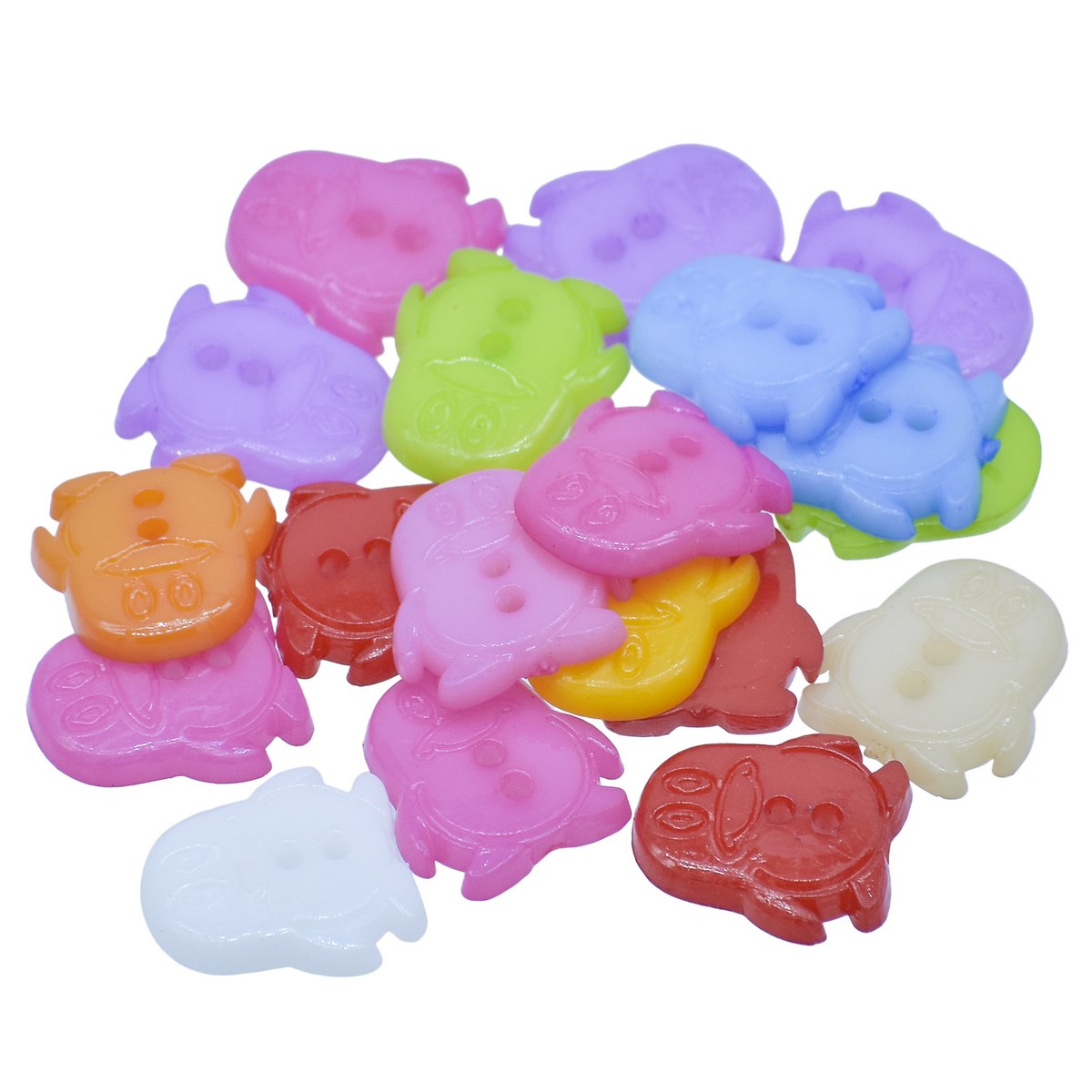 Jags Craft Decorative Button Bird 24L 20Pc JCDBP36