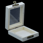 Wooden Empty Box Small Top Window Rectangle AM039