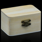 Wooden Empty Box Small Rectangle DX117 5x5.5x9cm