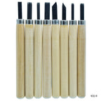 Wooden Knife Carving Set Of 8Pcs KSJ-8