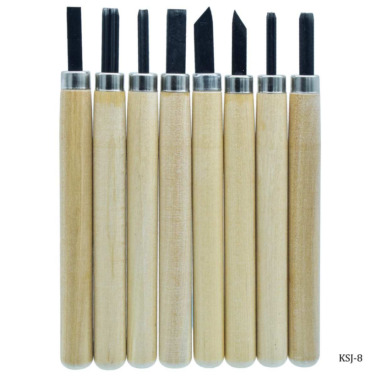 Wooden Knife Carving Set Of 8Pcs KSJ-8