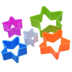 Clay Modle Set Plastic 5 Size Star CMSP-01