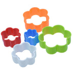 Clay Modle Set Plastic 5 Size Flower CMSP-03