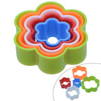 Clay Modle Set Plastic 5 Size Flower CMSP-03