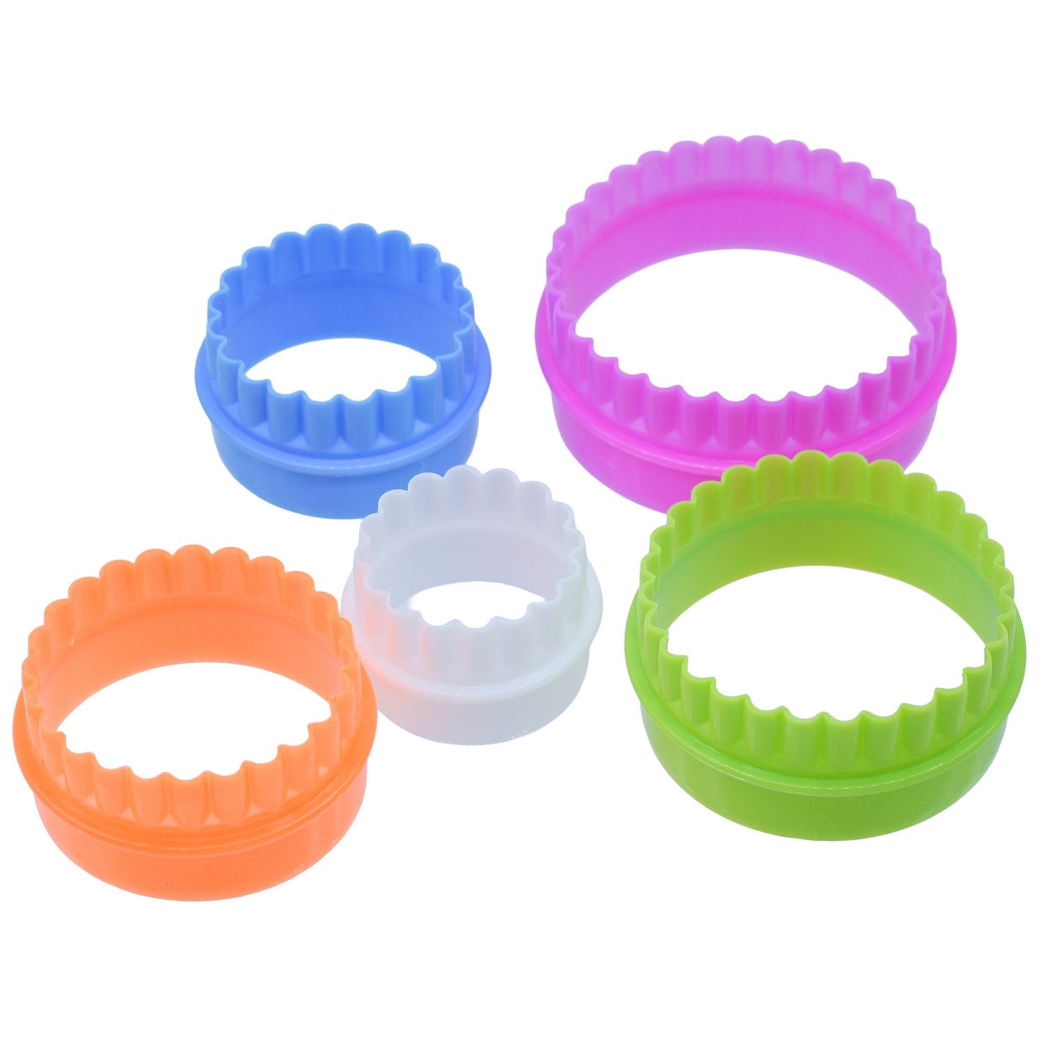Clay Modle Set Plastic 5 Size Round CMSP-04