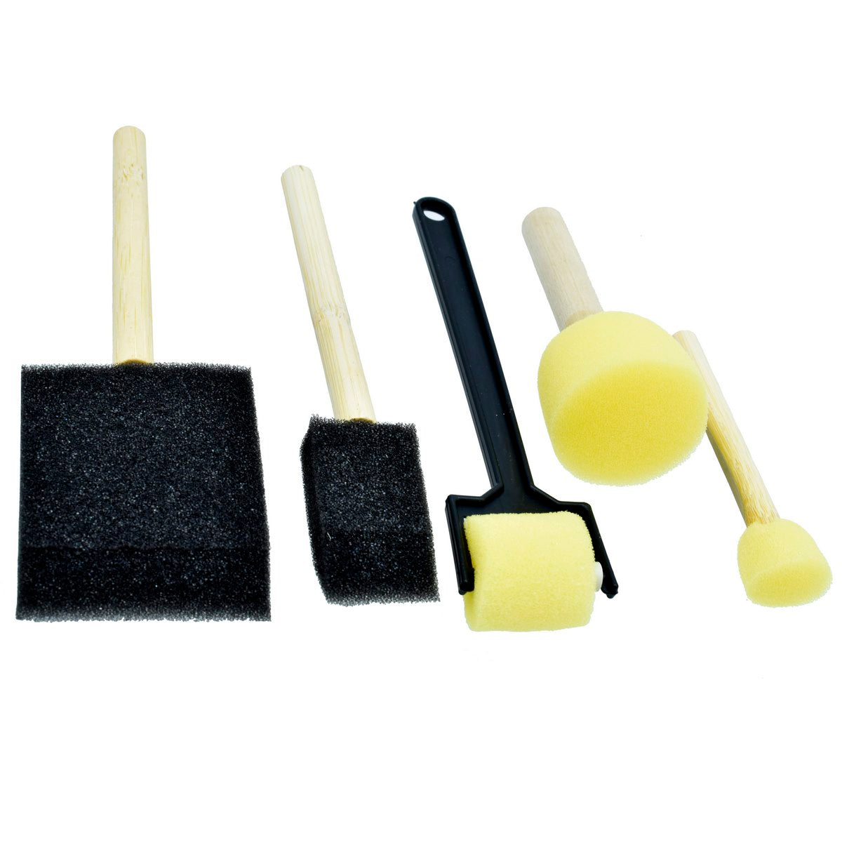 Sponge Brush Set 5pcs Shapes JB-PWB006