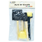 Sponge Brush Set 5pcs Shapes JB-PWB006