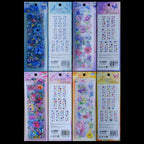 Sticker Rose Flower Mix Colour LGHY