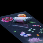 Sticker Rose Flower Mix Colour LGHY