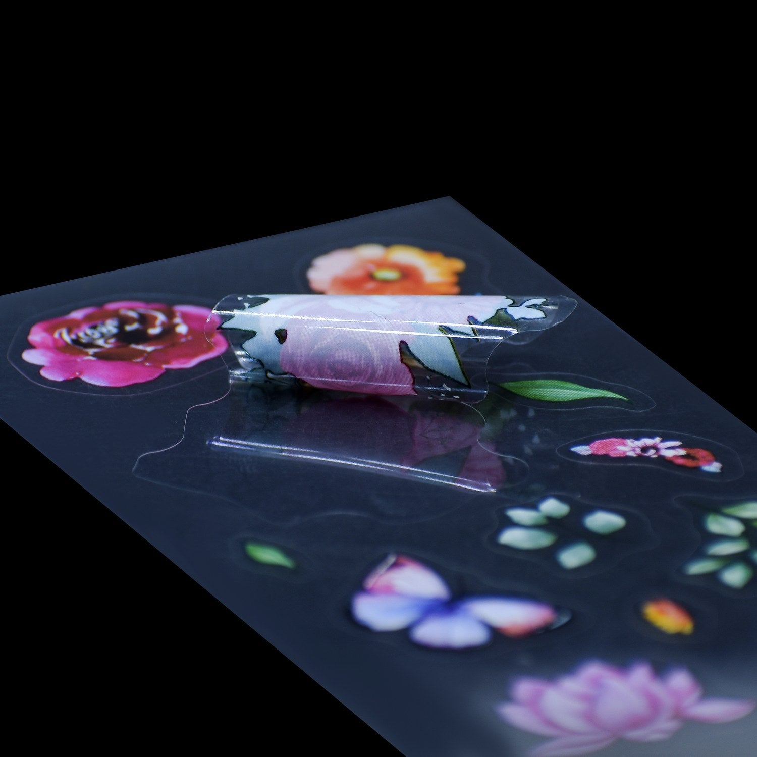 Sticker Rose Flower Mix Colour LGHY