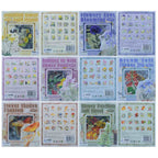 Sticker Flower Pavilion Mix Colour CJHY