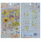 Sticker Flower Music Butterfly Mix Colour HCYZ