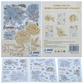 Sticker Flower Plant Mix Colour HYSX