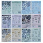 Sticker Flower Plant Mix Colour HYSX