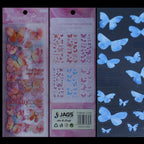 Sticker Butterfly Mix Colour CYLG