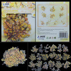 Sticker Leaf Mix Colour CYMY