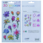 Sticker Decorative Stickers Butterfly 3D0001-6