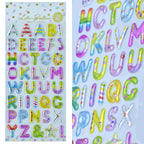 Stickers Alphabet Lite Ballon TJK-B