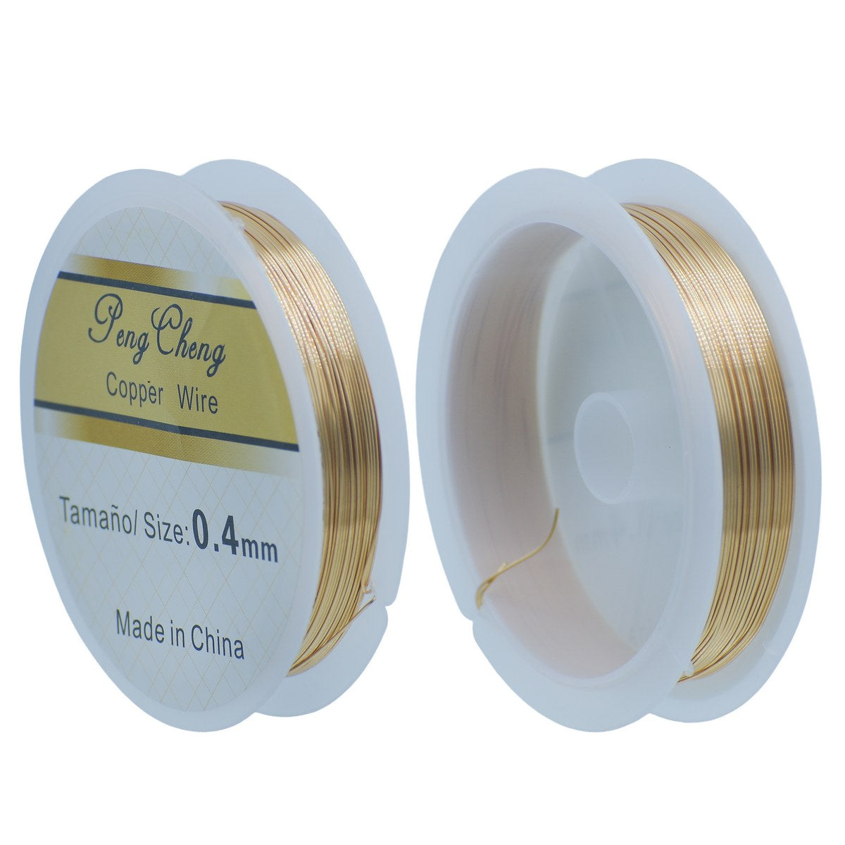 Beading Wire No 0.4MM 9MTR Rose Golden BW8MR-4M