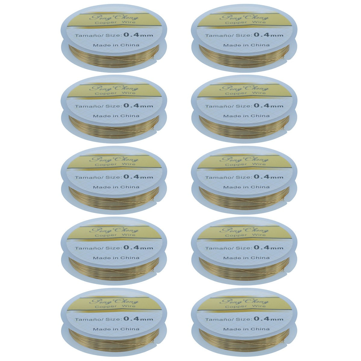 Beading Wire No 0.4MM 9MTR Rose Golden BW8MR-4M