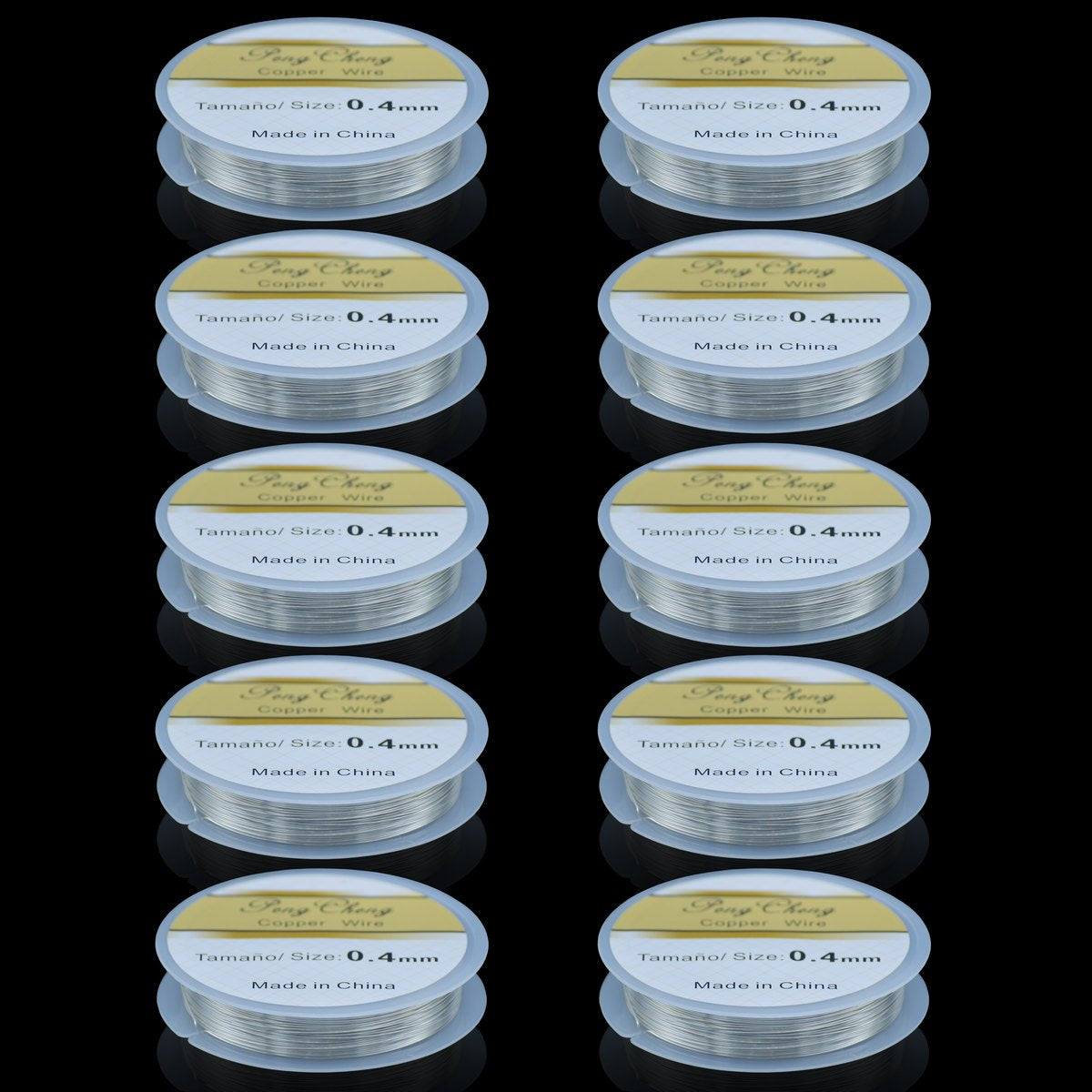 Beading Wire No 0.4MM 9MTR Silver BW8MS-4M