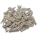 Wooden Clip Natural 50Pcs Small 3CM WCSP-02