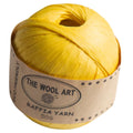 knit wit raffia yarn 50gm yellow