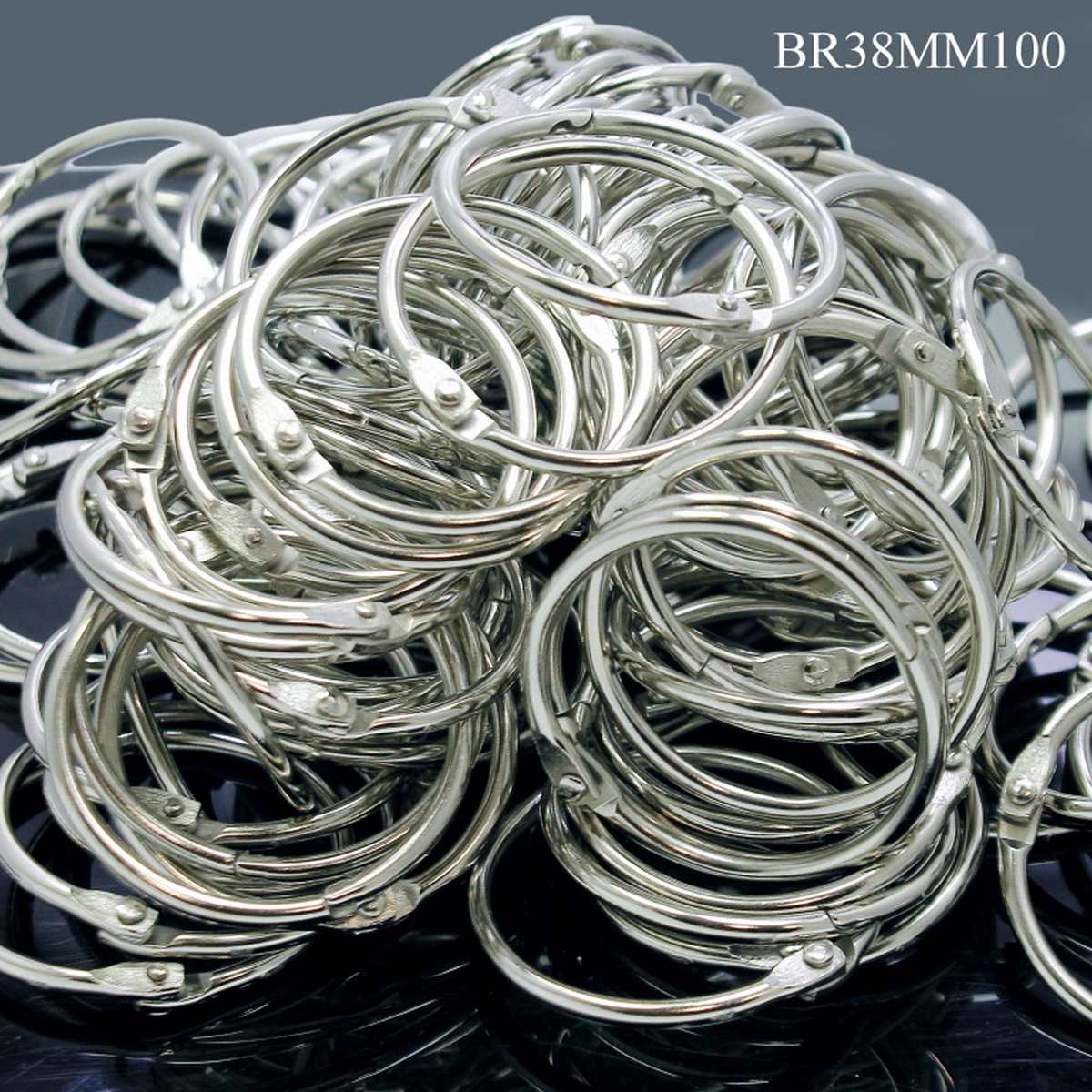 38MM BOOK RING SILVER (38MM)