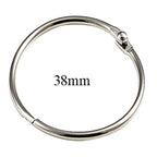 38MM BOOK RING SILVER (38MM)