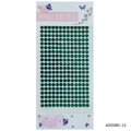 Sticker Diamond 6mm 12 Dark Green 6DSSMC-12