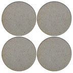MDF Plate Round 2X2 4MM 4 Pics MPR200