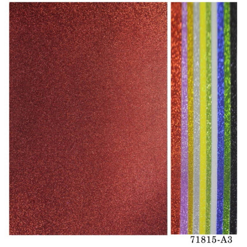 A3 Glitter Foam Sheet With S Multi Sheets 71815-A3