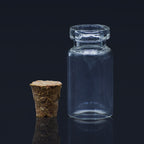 Mini Glass Bottles with Cork 14x27 18pcs Set GB14X27