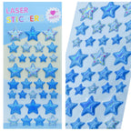 Sticker 3D Star Mix Colour FDC-STAR