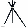 Clock Hands Set Big Jumbo Black Second (51)No CH197BK