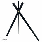 Clock Hands Set Big Jumbo Black Second (51)No CH197BK