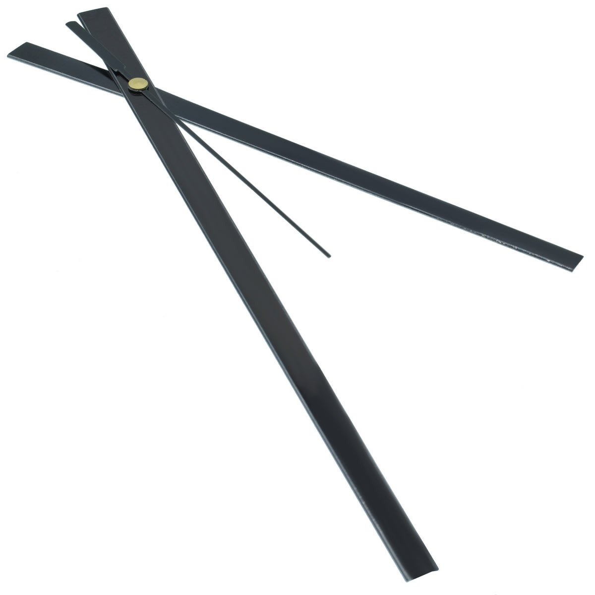Clock Hands Set Big Jumbo Black Second (51)No CH197BK