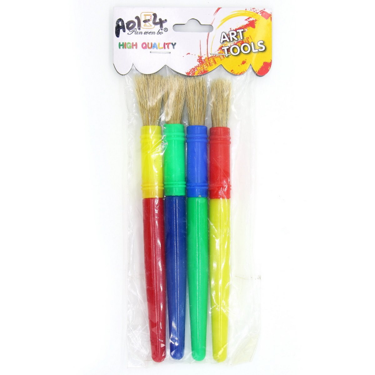 Painting Brush Round 4pcs Set A01-4