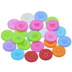 Jags Craft Decorative Button Round 28L 25Pc JCDBP24