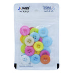 Jags Craft Decorative Button Round 28L 25Pc JCDBP30