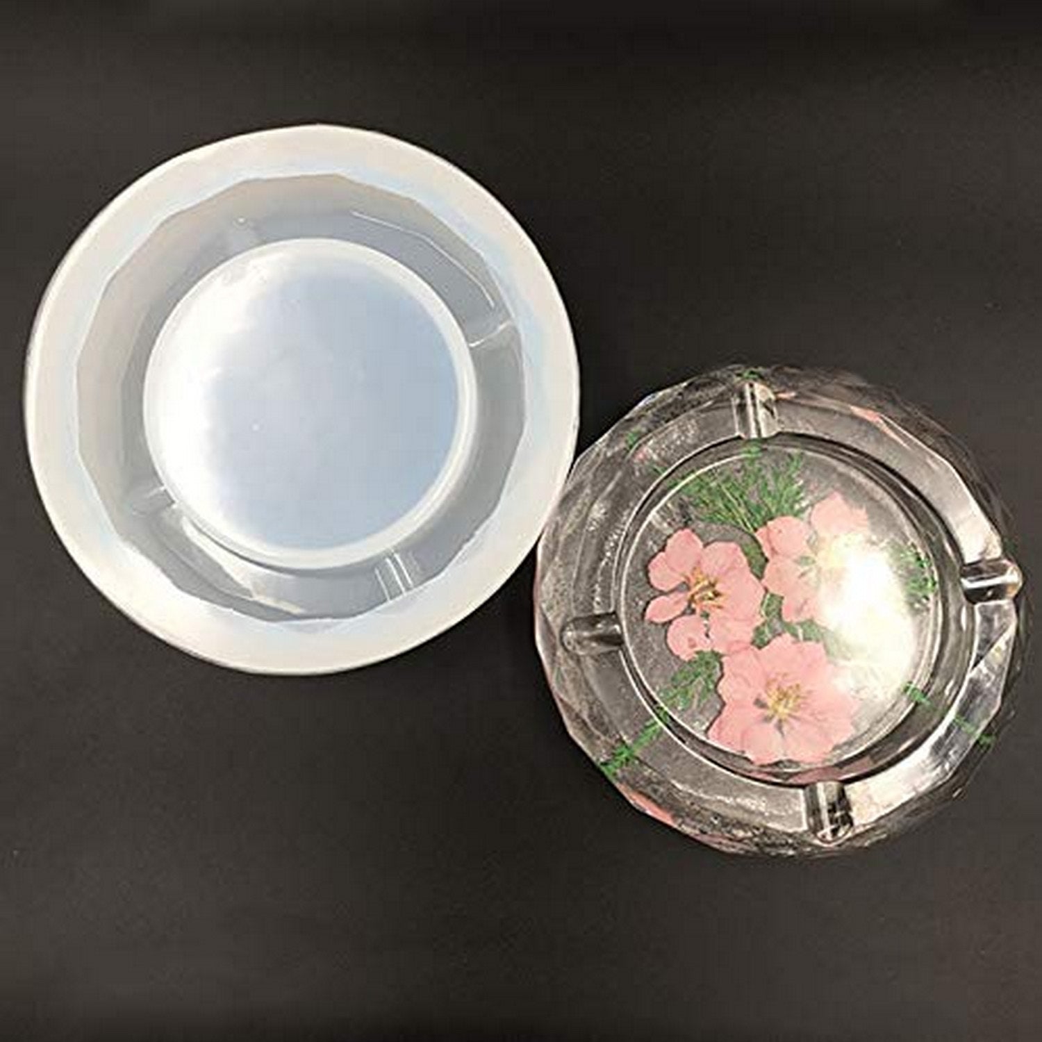 Jags Silicone Mould Round Design Tray JSM107