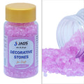 Jags Decorative Stones For Craft 150 Gram Light Pink JDSF01