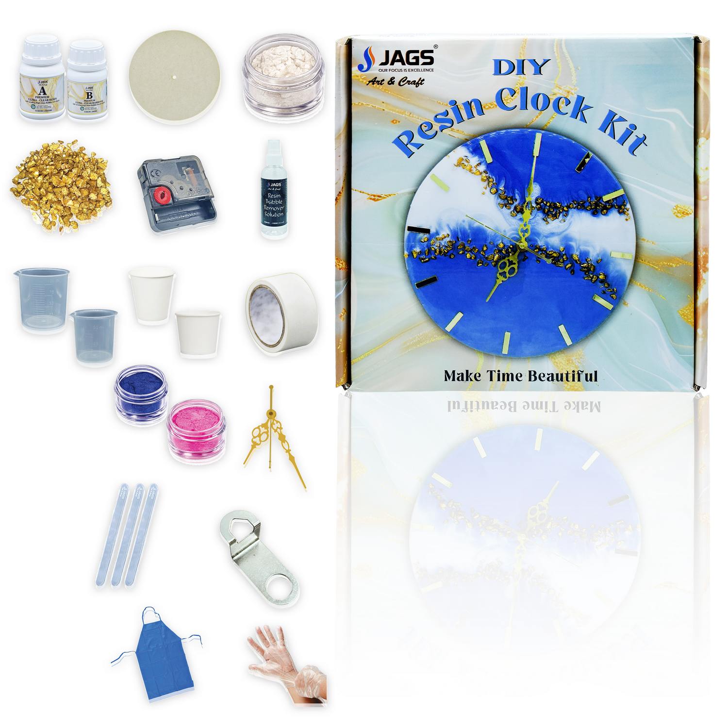 Jags Resin Clock Art Kit JNK300